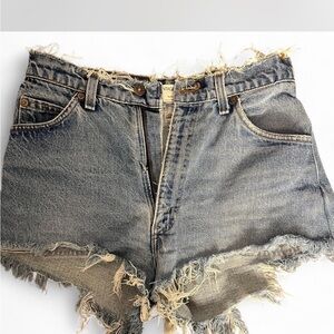 Distressed Denim Women Shorts